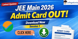 JEE Main 2026 Session 1 Admit Card Out; Download Hall Ticket @jeemain.nta.nic.in